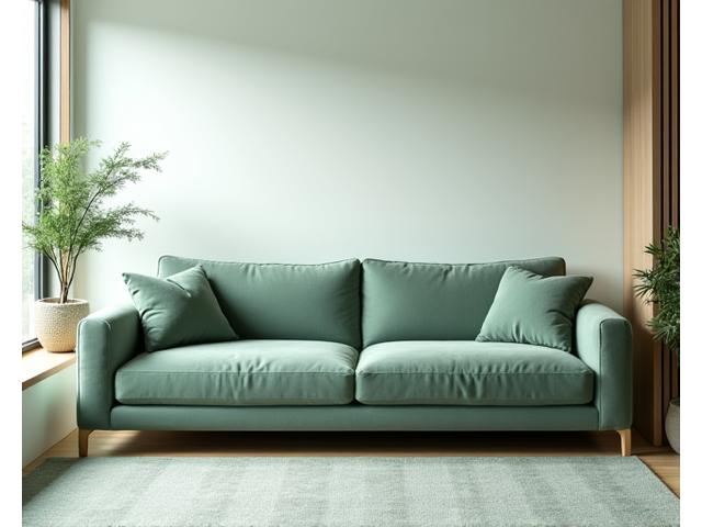 落ち着いた色合いのモダンなローズマリーソファ